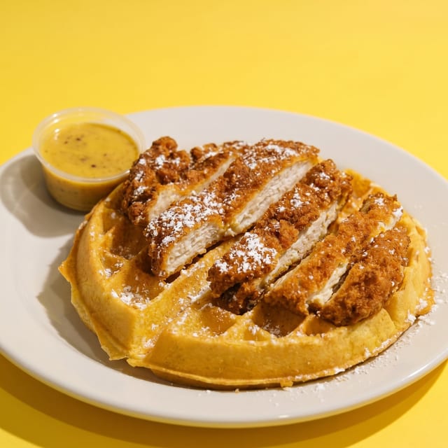 Chicken & Waffles.
